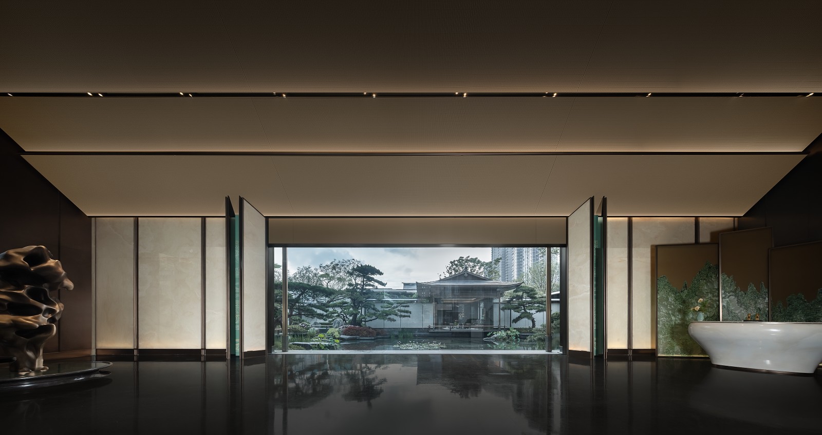 建发 · 宋韵梦华 诗情书意(厦门建发五缘鲤营销中心)丨中国厦门丨零次方设计-0