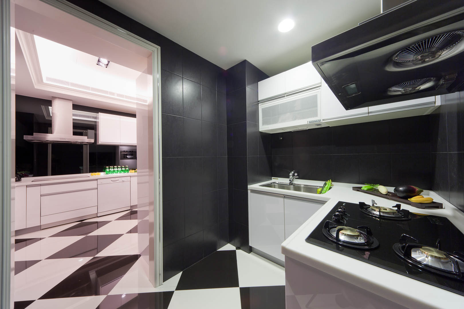 玄武设计_中央公园豪华样板房-2-1