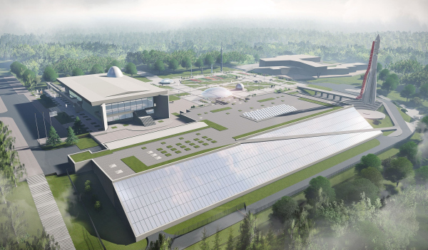 俄罗斯加里宁州齐奥尔科夫斯基国家航天历史博物馆二期丨俄罗斯卡卢加丨沃罗涅日的建筑师瓦西里·伊萨耶夫等-27