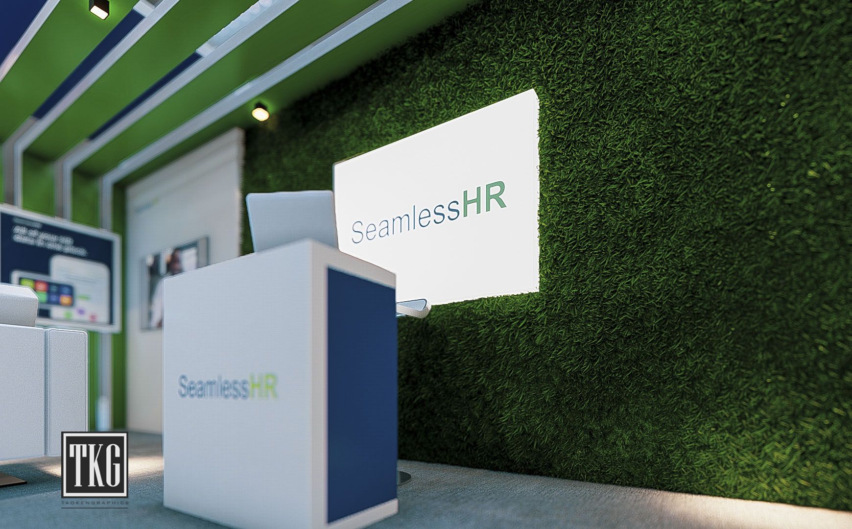 Seamless HR booth design Abuja Nigeria-3