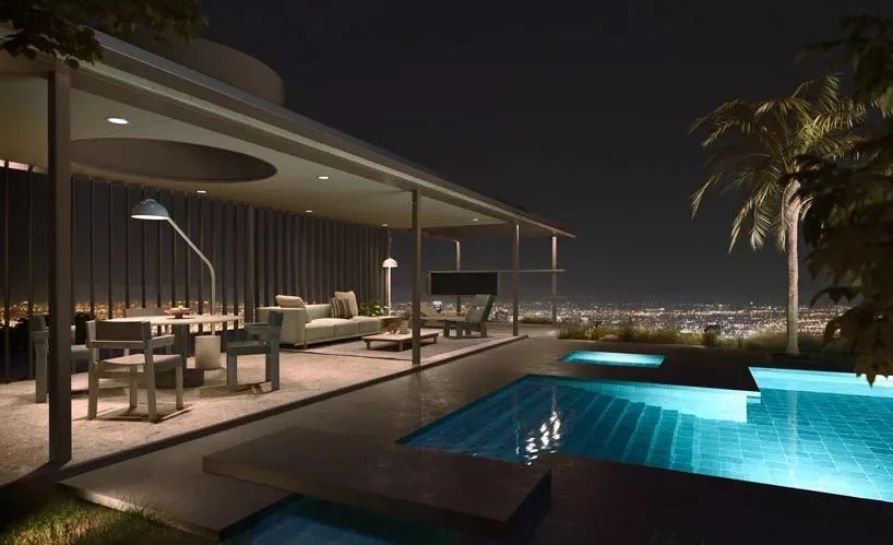 "理查德·努瓦 1963 年建筑的 vdl 顶层公寓更新"-9