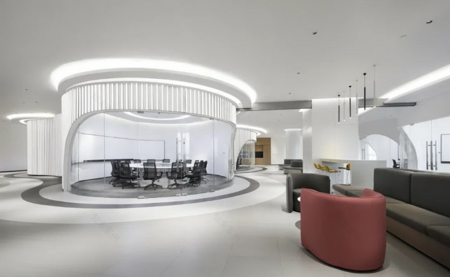 荣庆物流中国总部公共办公区室内设计丨艾迪尔上海-20