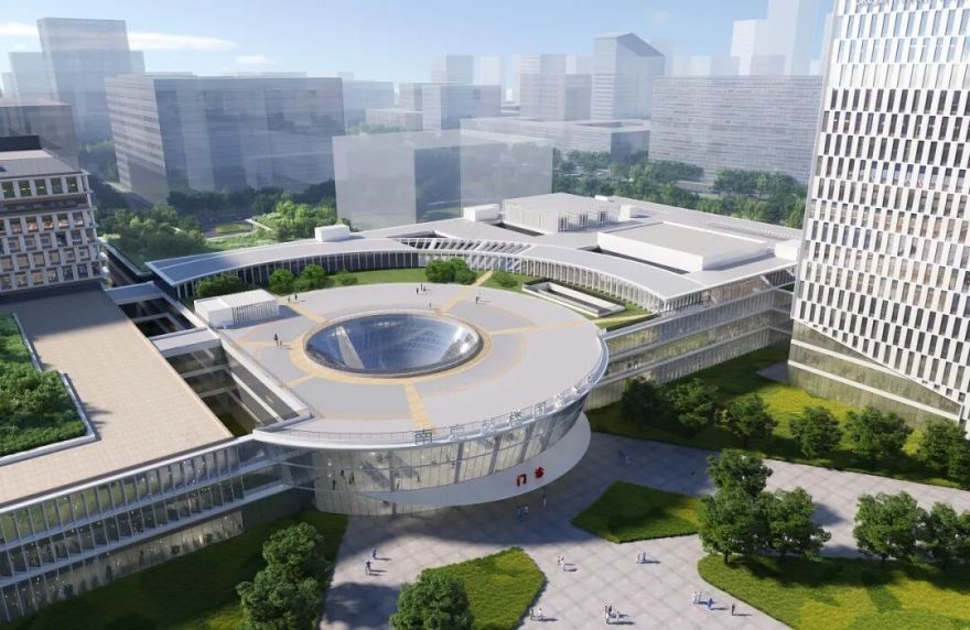 家门口的新医院刷新“进度条”!南京鼓楼医院江北院区二期项目幕墙工程即将全面启动-4