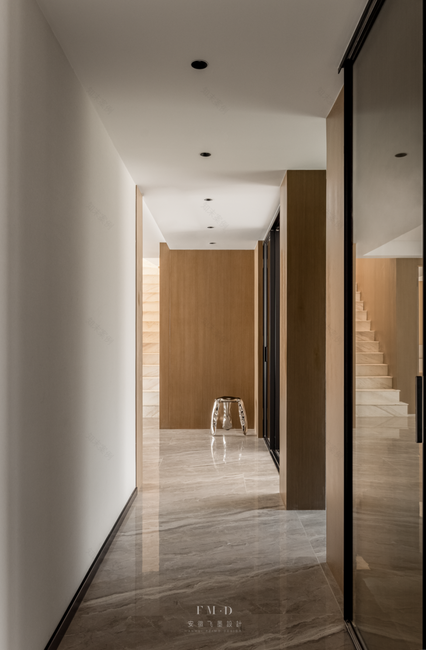 合肥现代简约风跃层设计丨中国合肥丨安徽飞墨设计-82
