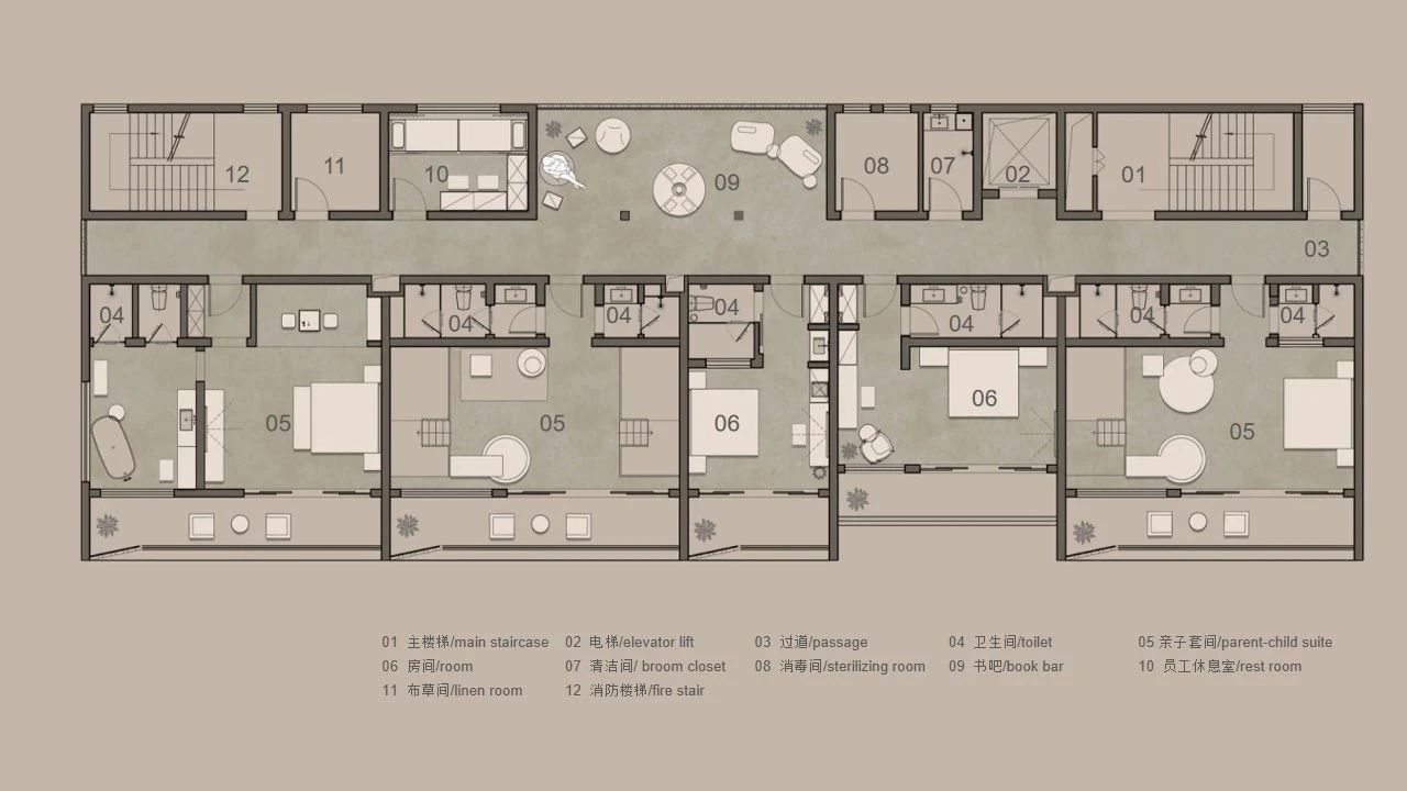小河弯弯民宿丨中国湖南丨莫子先生设计-72