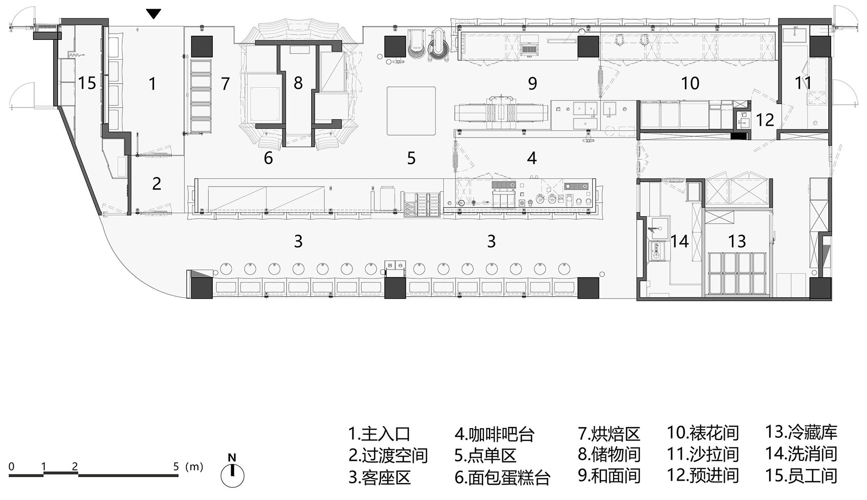 谟农·MONOLOGO 咖啡建国门 6 号店丨中国北京丨空间站建筑师事务所-35