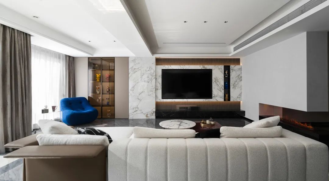 168㎡轻奢小调,自在随心的生活空间丨刘琦&尹嘉-14