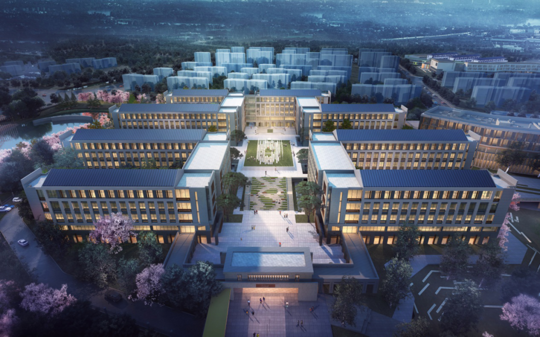 西区新城高级中学丨中国扬州丨华造设计-50