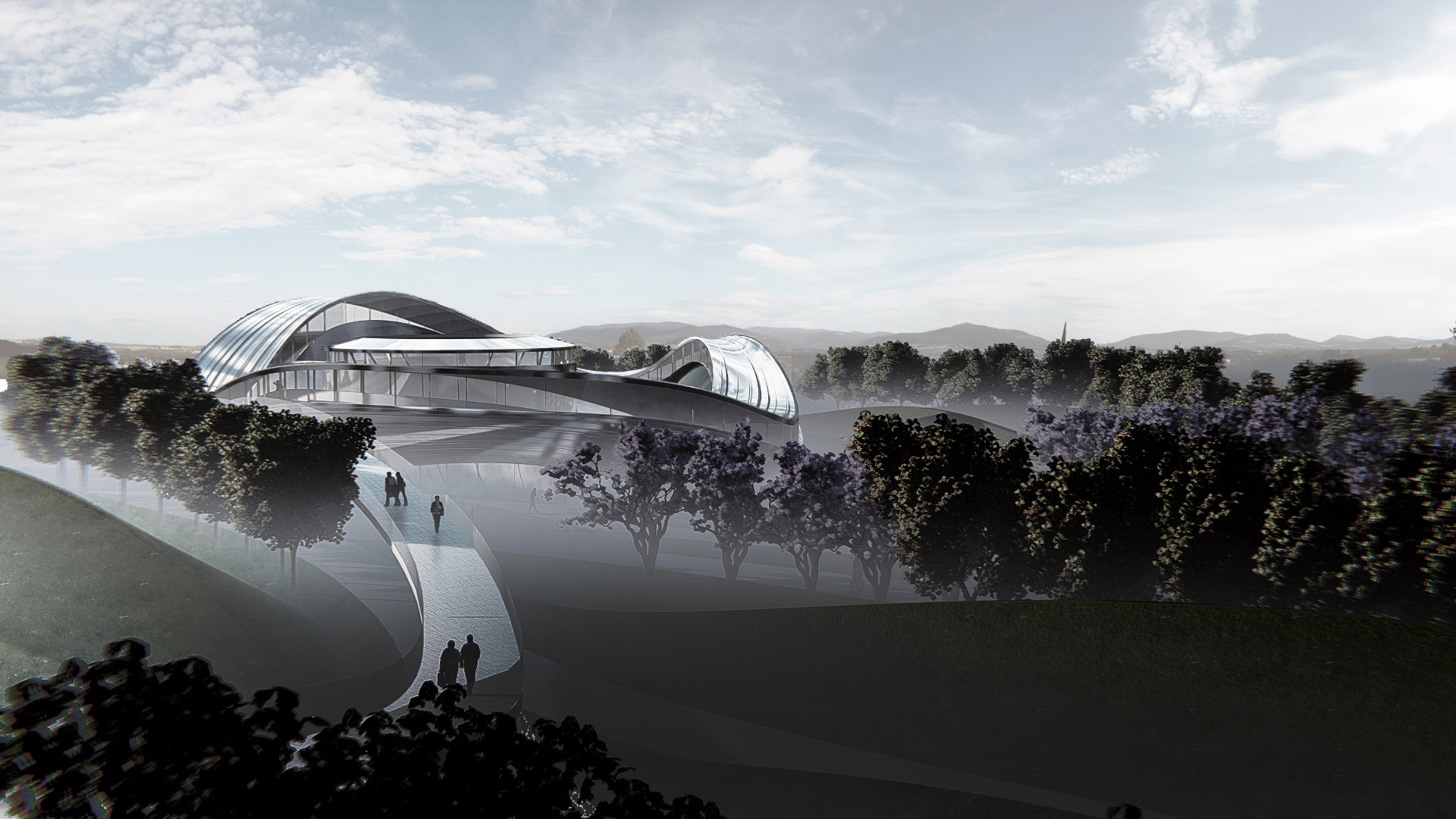 四川国际创新设计公园社区中心·能量碗 · BEHIVE Architects-16