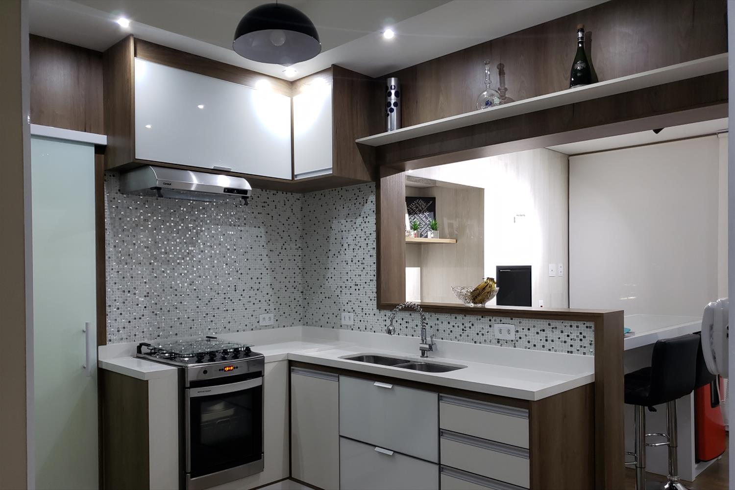 巴西 Tatuapé公寓 | 木质魅力与舒适生活的完美结合-4