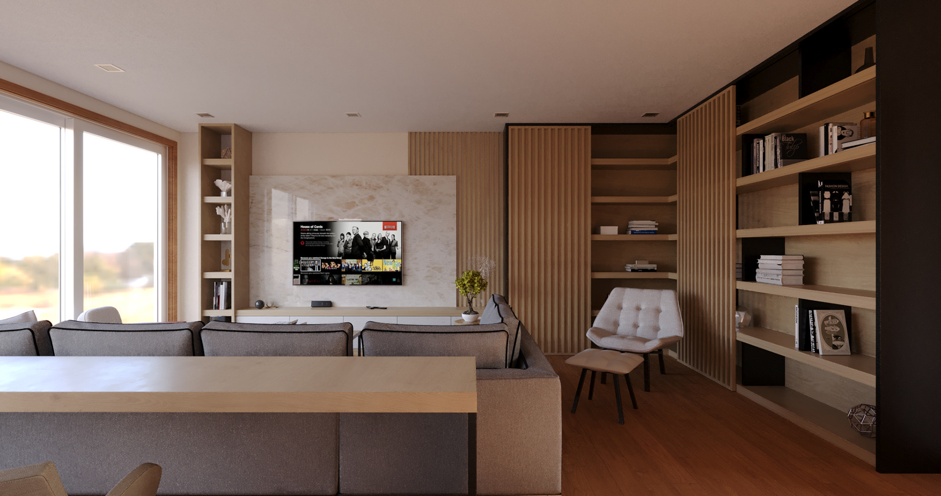Sala Barcelos | Design de Interiores & Visualização 3D-4