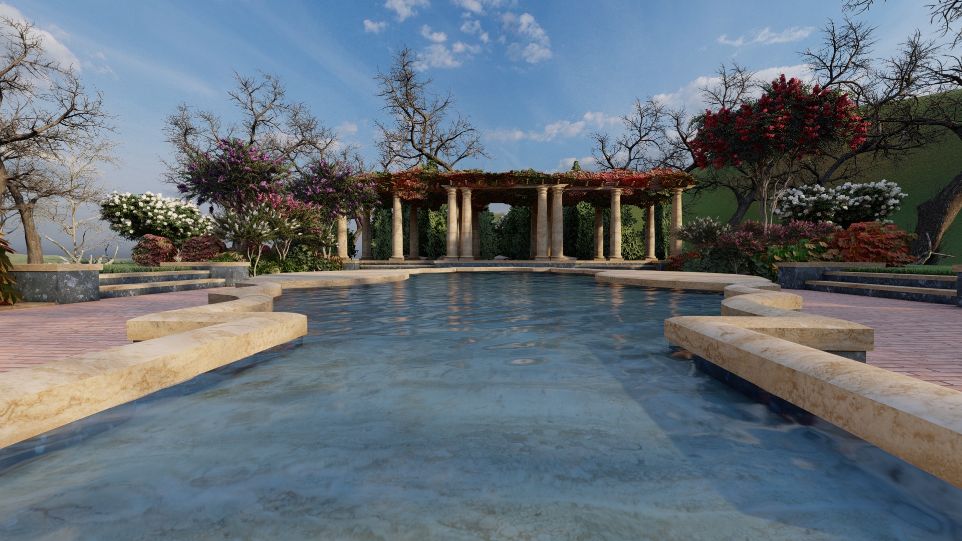 Italian old cities - Florence - Gaming Environment-0