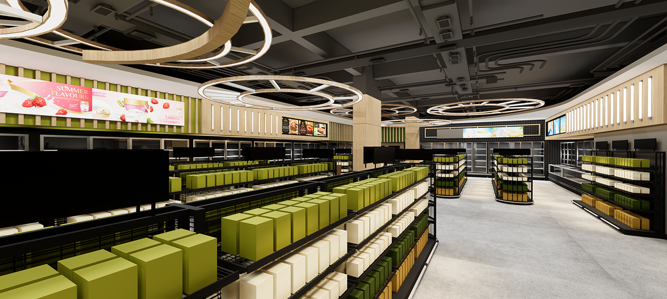 新零售超市设计丨再設計空间事務所-4