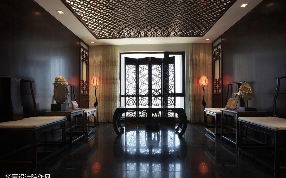 湖南邵阳现代中式样板间 | 禅意空间与音乐元素的和谐融合-4