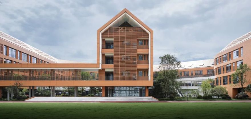 筑园寻梦 | 融入城市的新型校园设计-57