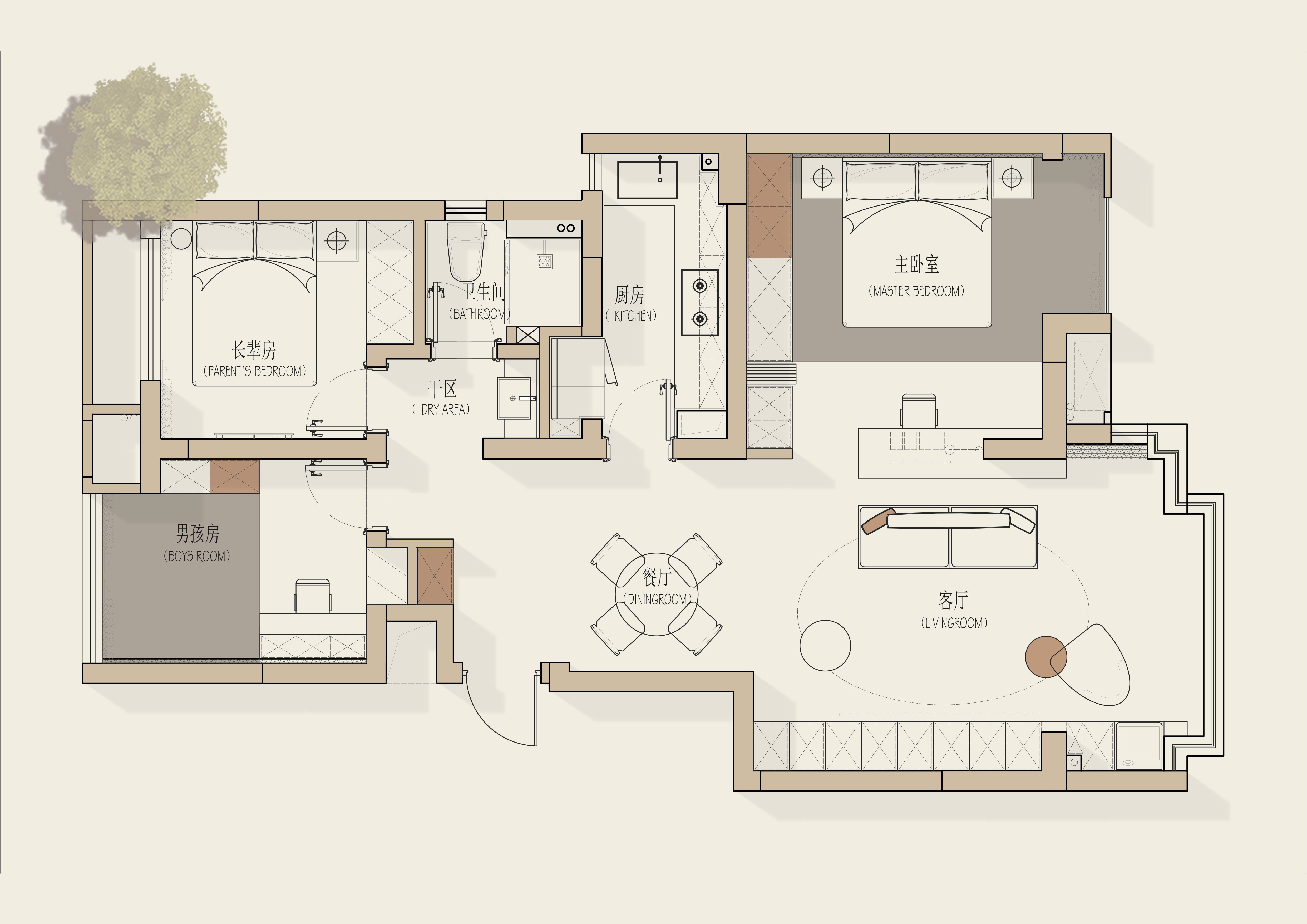 苏州湾景苑,九龙仓时代上城丨中国苏州丨SSCD 设计事务所-41