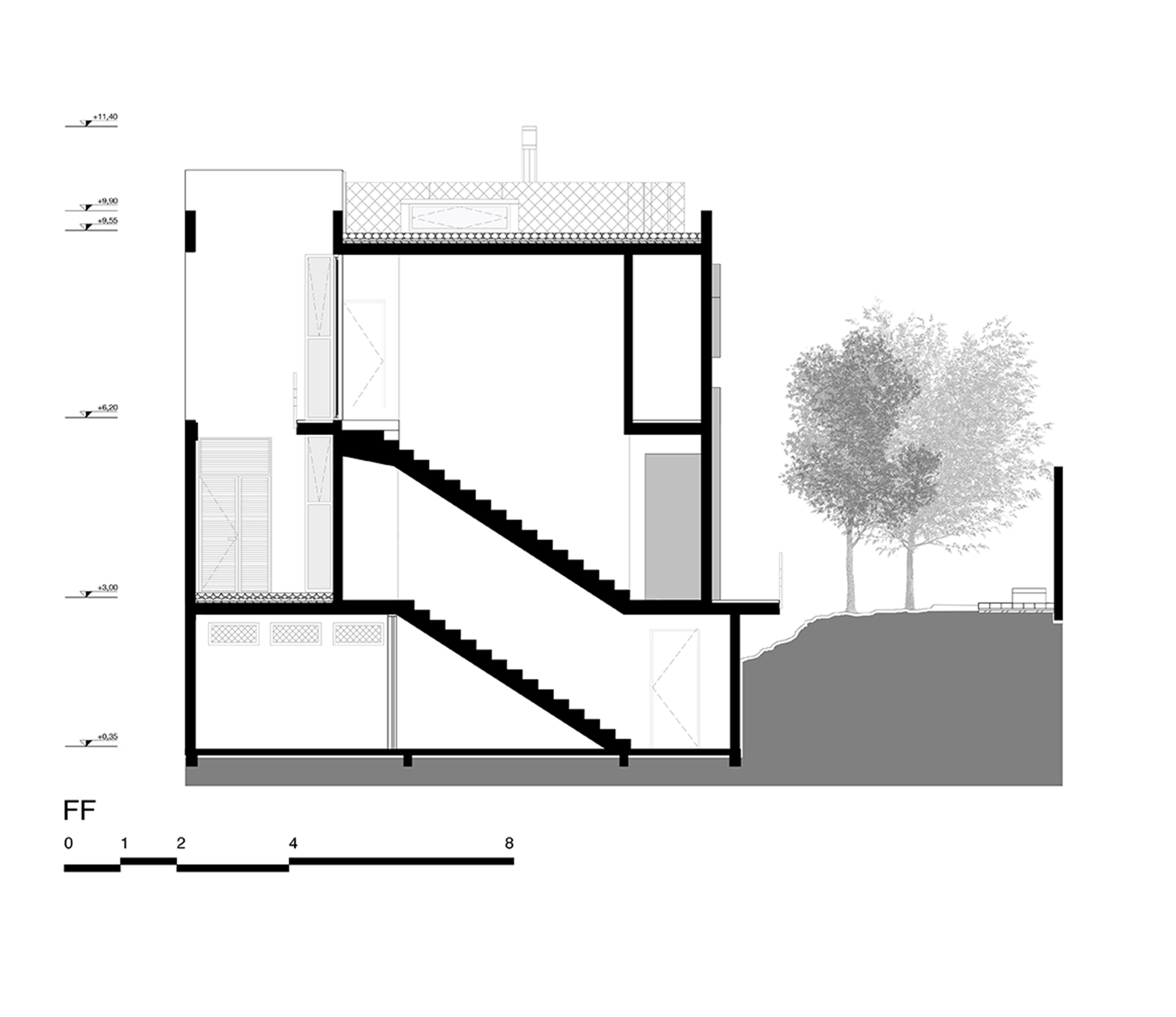 巴西立方体住宅楼 | 绿色街区的独立设计-46