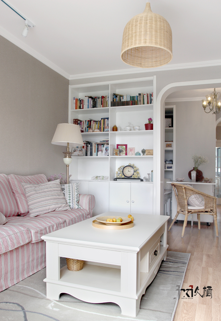 北京阎村乐活城 80 平现代美式家居,自由不羁的清新文艺风-15