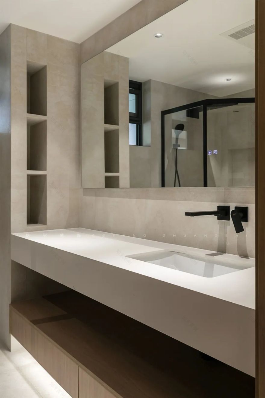 中央郡现代诗意居所丨毛阿敏-50