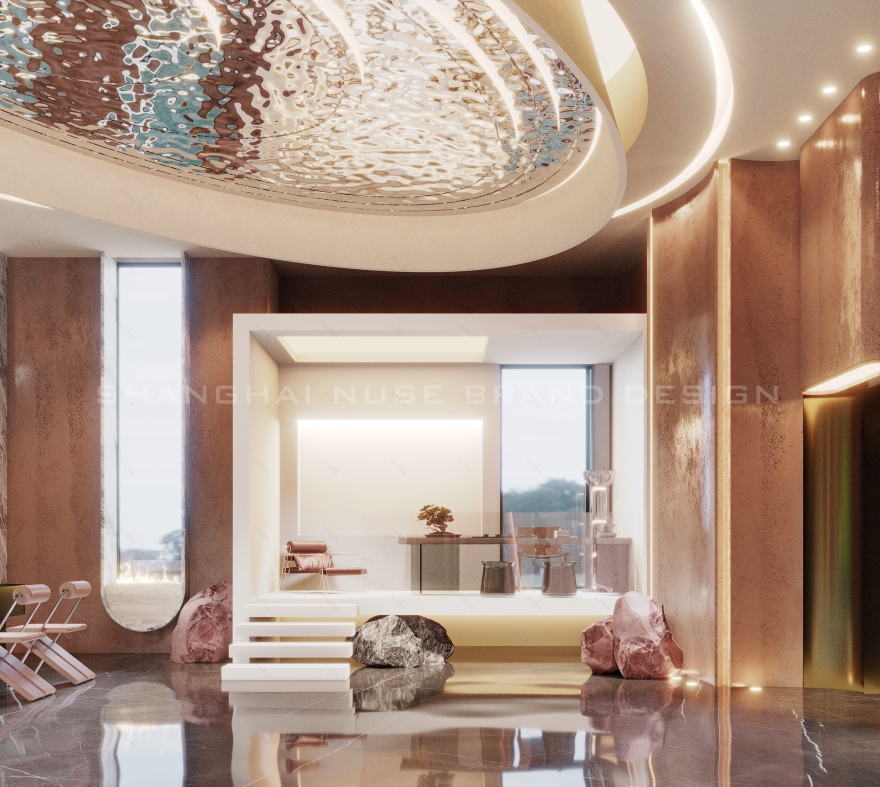 恒天海港大酒店大厅设计丨木村空间设计有限公司-27