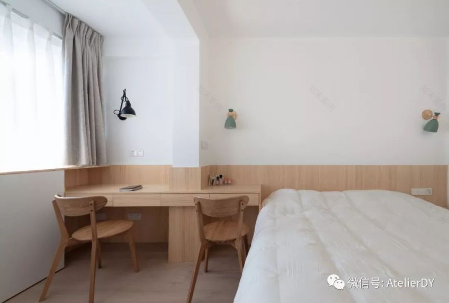 上海 40 平米老公房“条头糕”式改造,走道变身为多功能空间-34