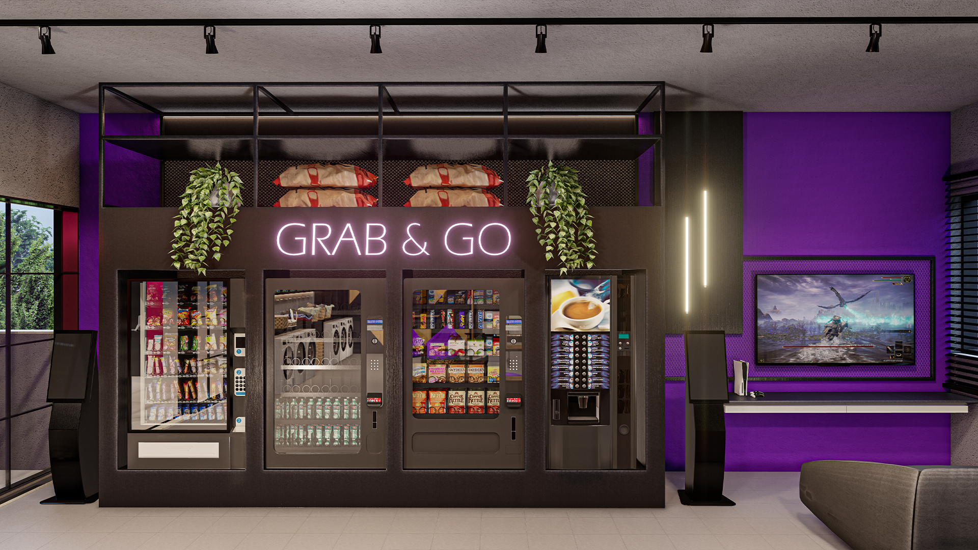 Áreas comuns - Projeto de Interiores - LIVE RESIDENCIAL-26