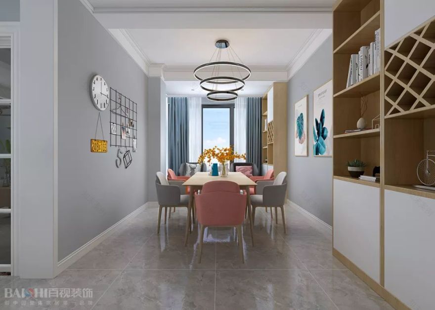 侯猛设计 | 皖江壹号院 139㎡新中式&北欧风格平层-42