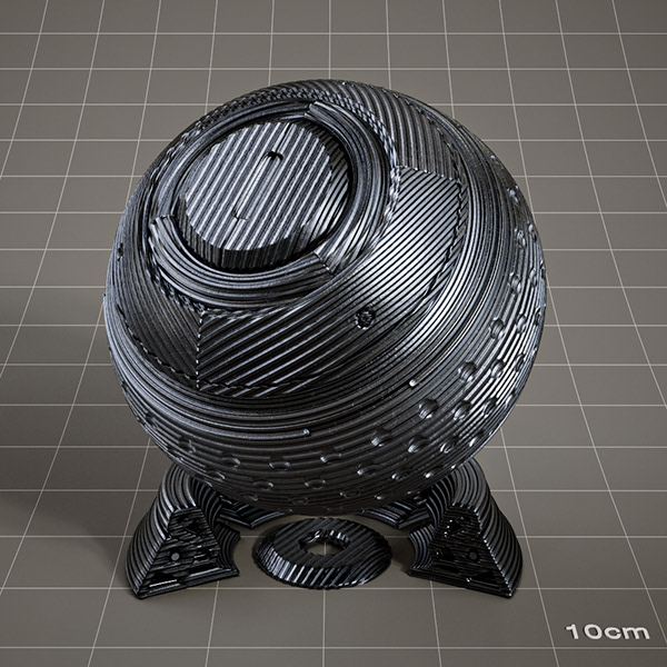 Redshift 材质库 C4D  金属包-21