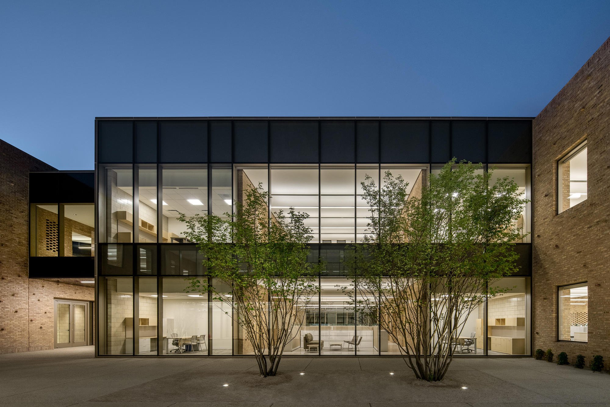 芝加哥公园区总部和体育馆丨美国芝加哥丨John Ronan Architects-38