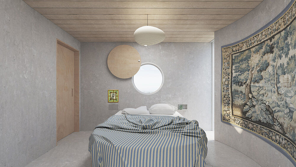 带泳池屋顶的混凝土住宅丨美国洛杉矶丨Charlap Hyman & Herrero-20