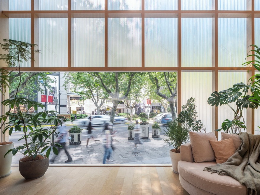 间园 · 闹市中的空间装置丨中国上海丨间筑设计-14