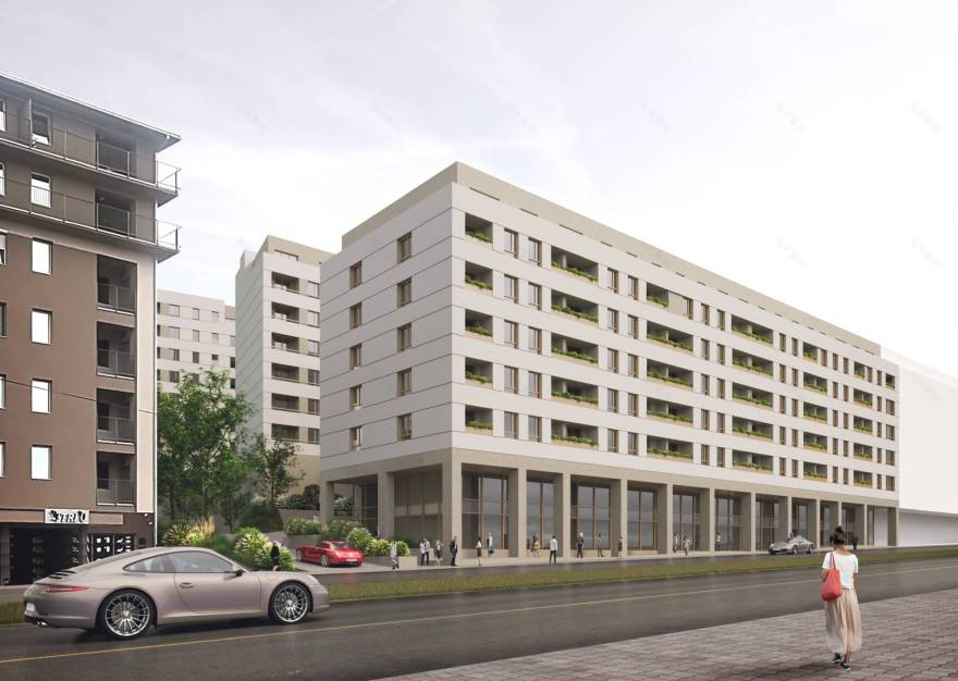 大莫克罗莫洛格大型综合建筑项目丨贝尔格莱德丨Zabriskie工作室,IBM Consult-0