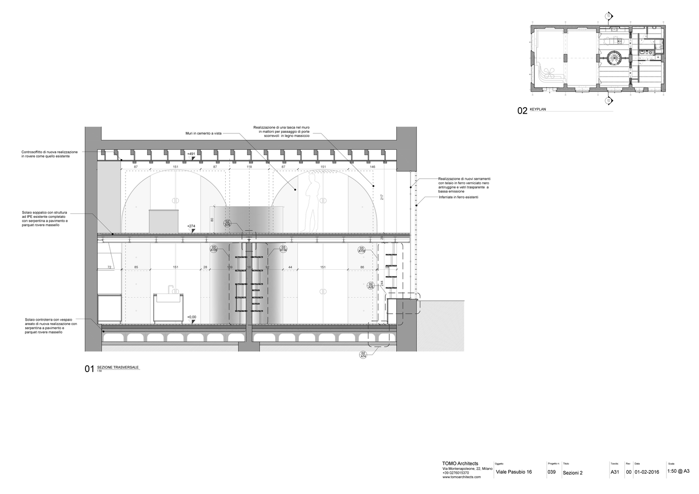 米兰实验室改造丨意大利米兰丨Tomoarchitects-44