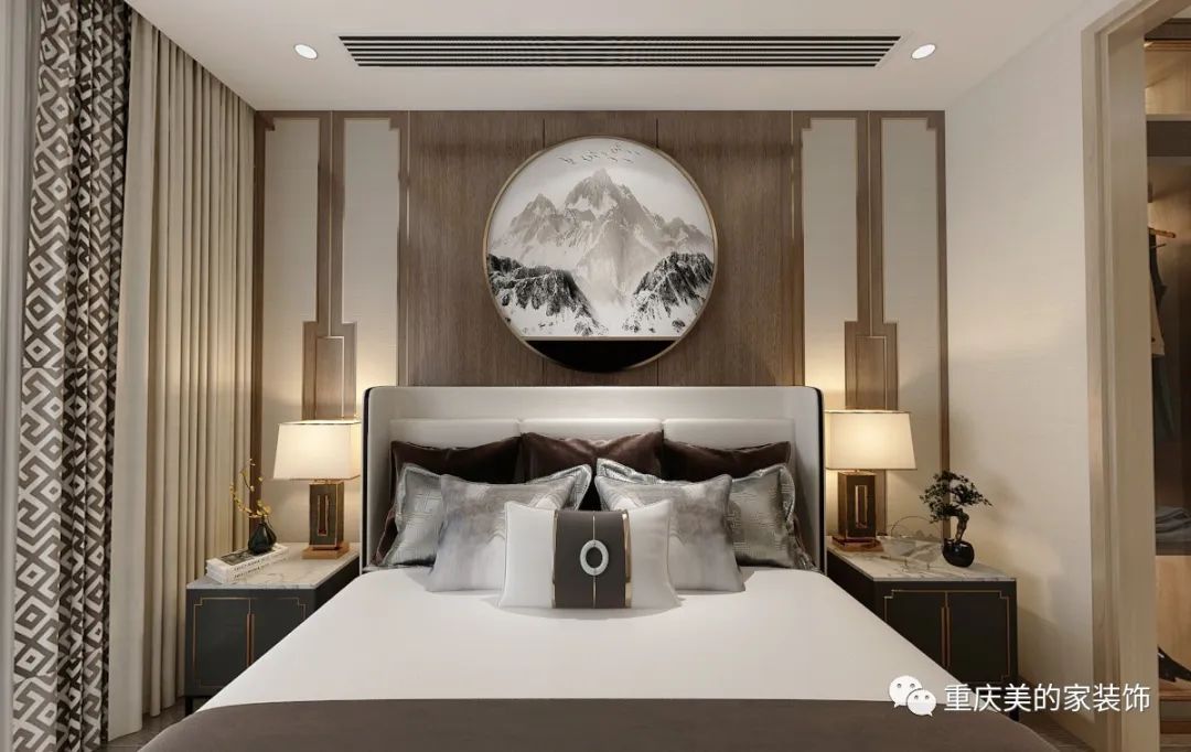 风雅千年 | 新中式博翠天悦洋房设计-76