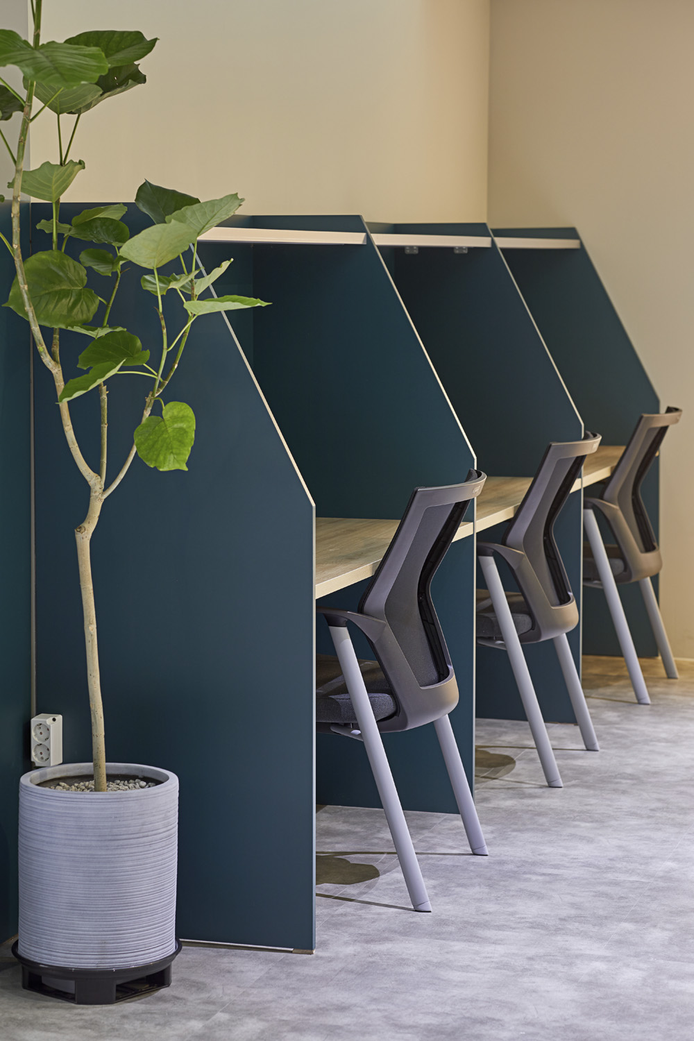 首尔 80 平清新简约工作室-13