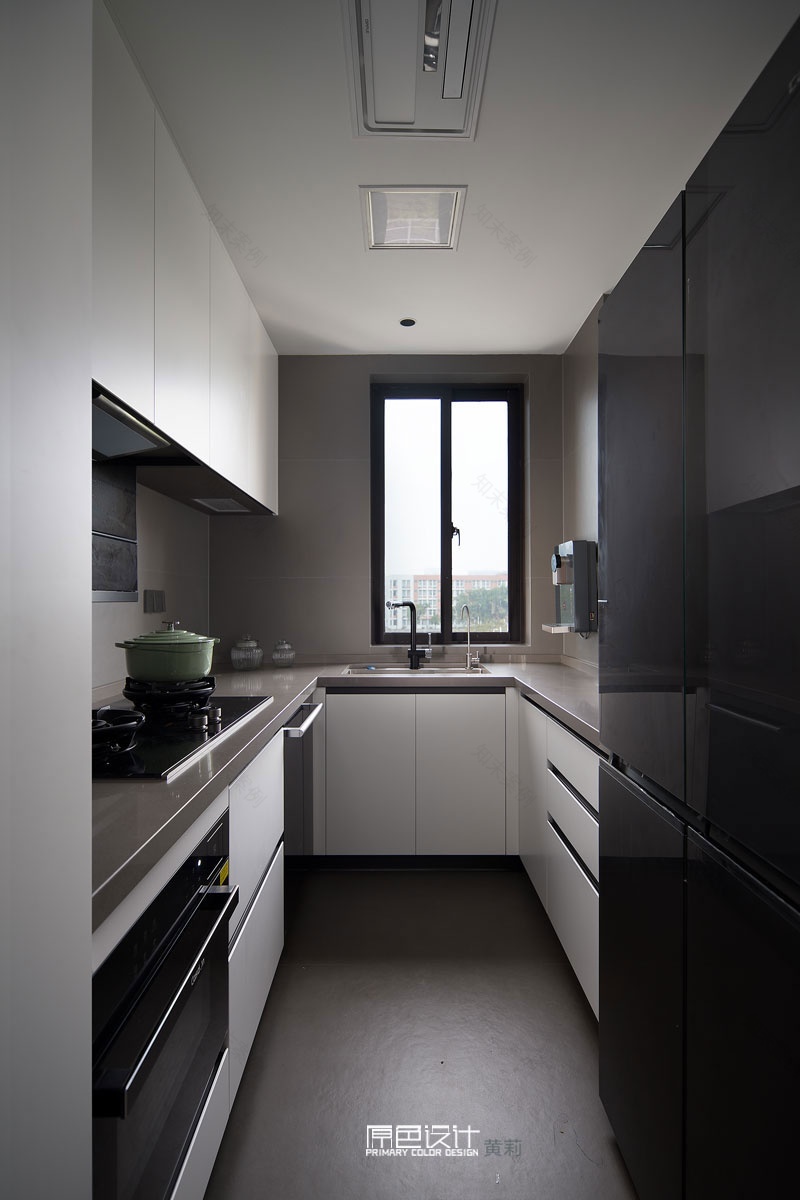 几何极简之美 · 福建福州跃层精装房住宅设计丨中国福州丨原色设计-41