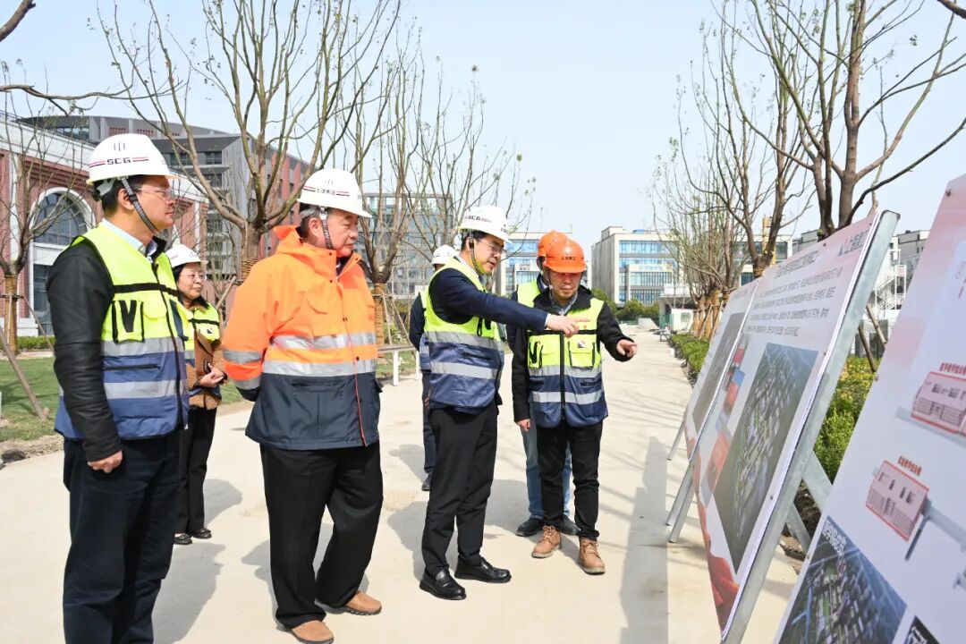党建引领，薪火相传！杭迎伟调研交大医学院浦东校区项目党建工作-1