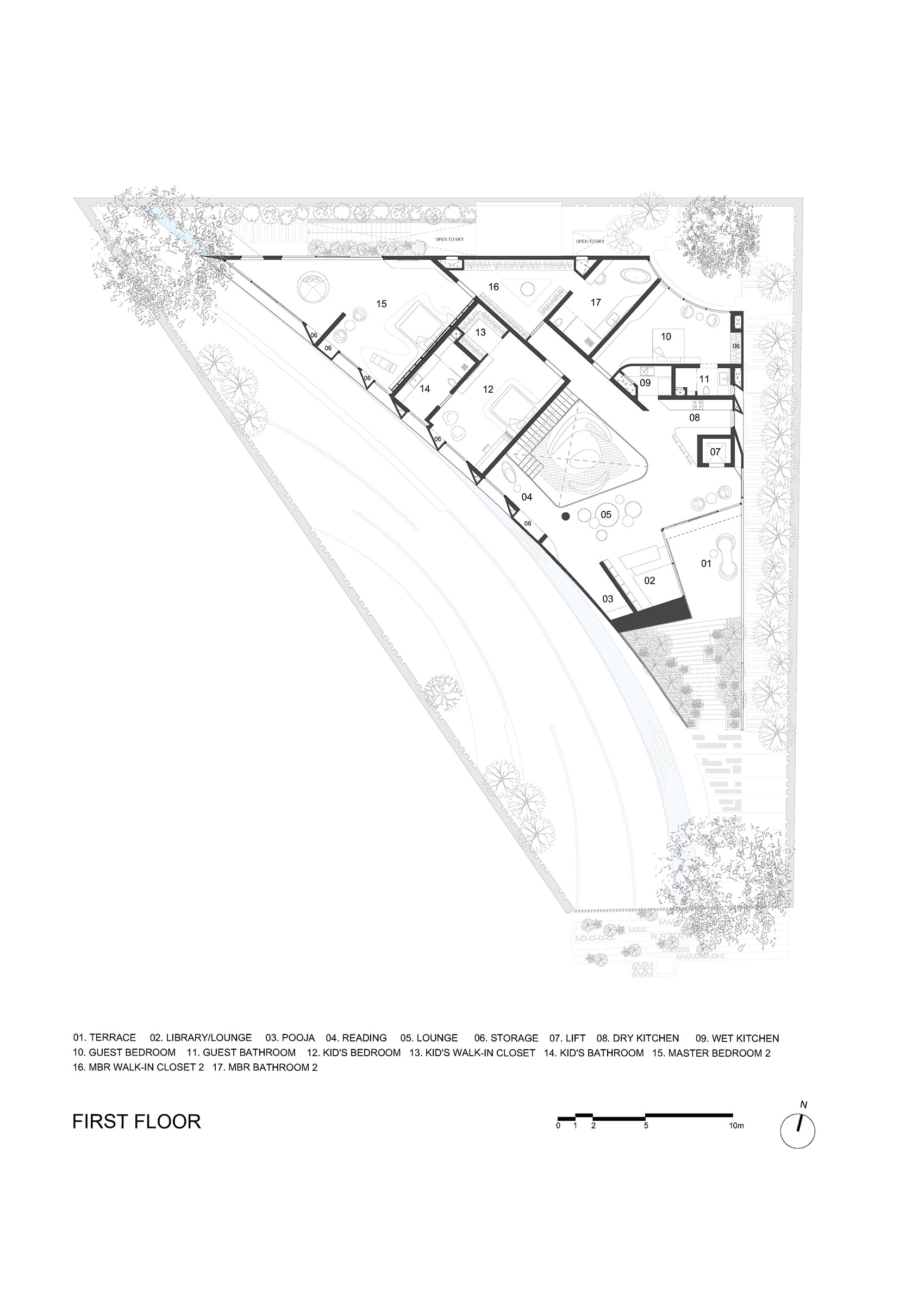 KD45别墅丨印度丨Studio Symbiosis-149