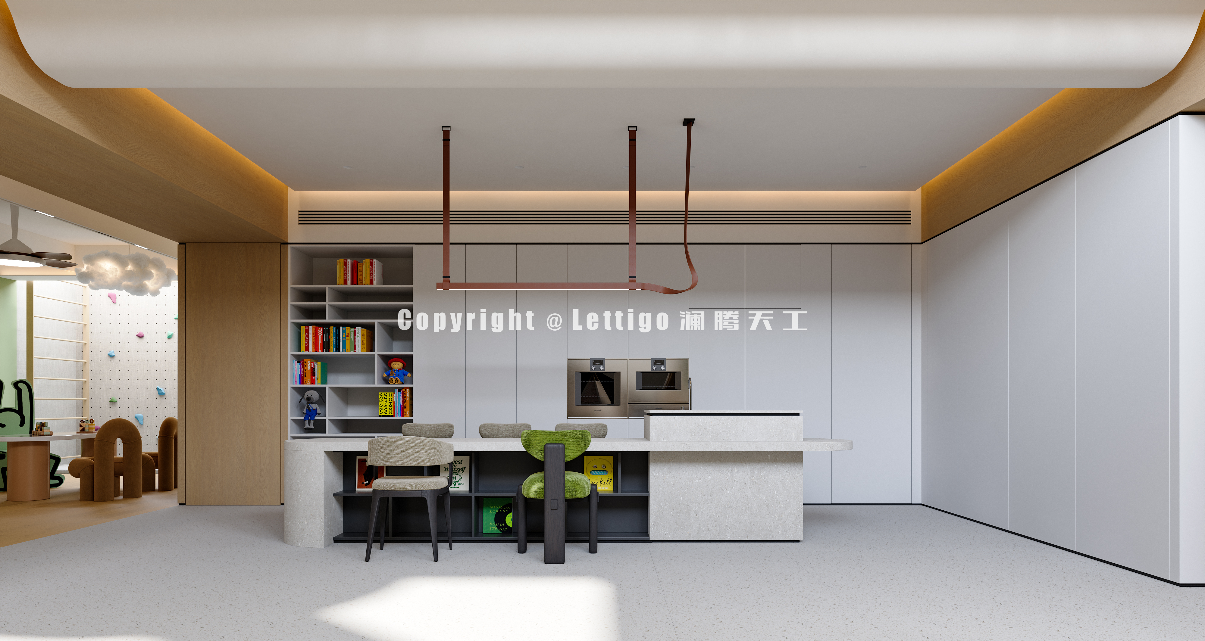 别墅的视觉盛宴-原木自然-38