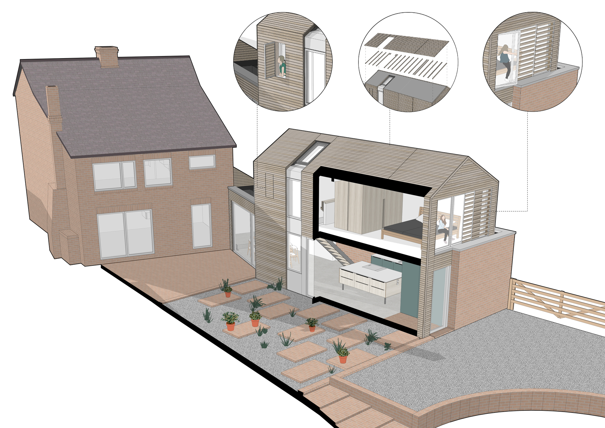马道屋丨英国丨Guttfield Architecture-30