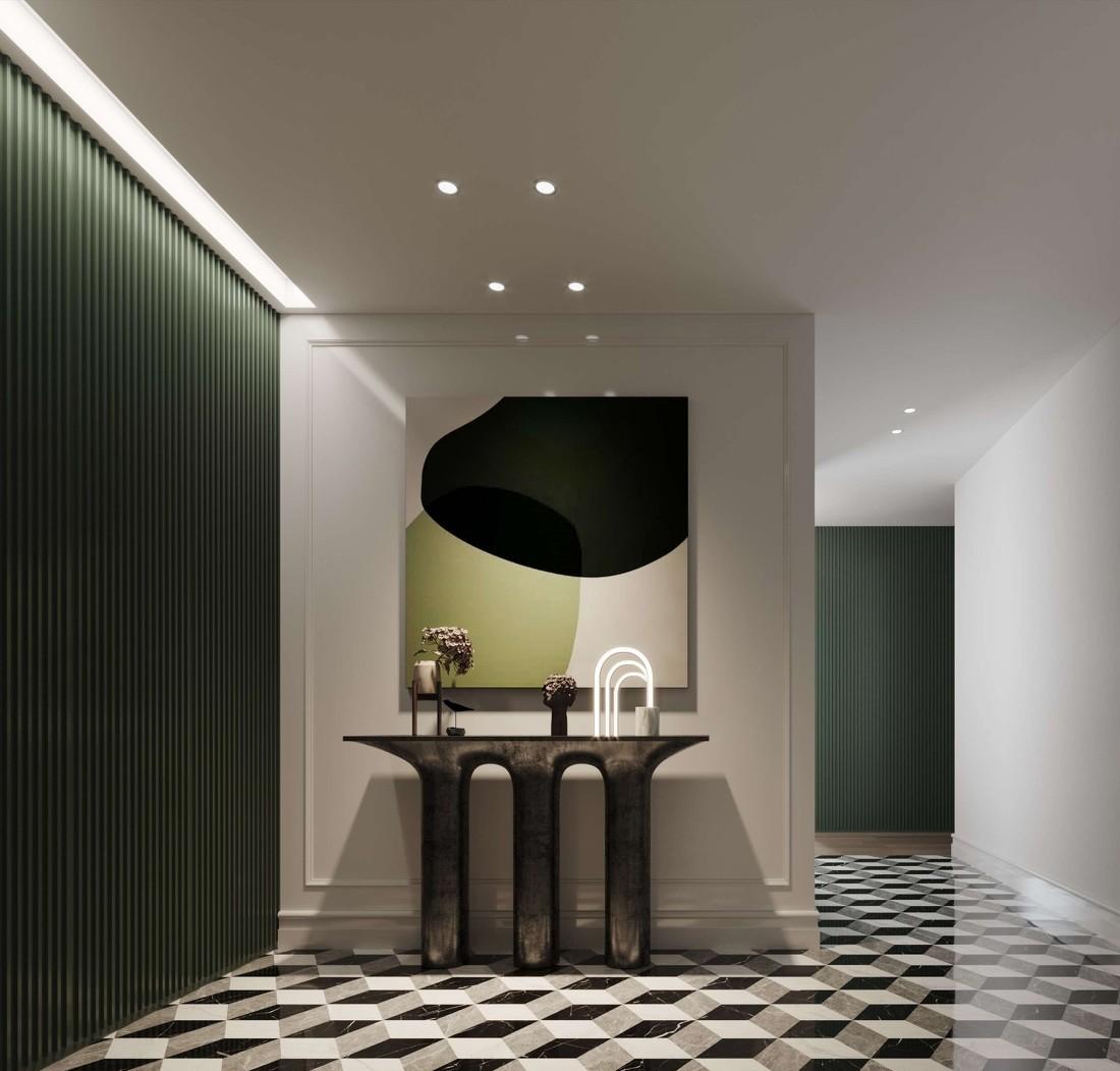 
无锡别墅装修效果图|香樟园300平现代风 -1