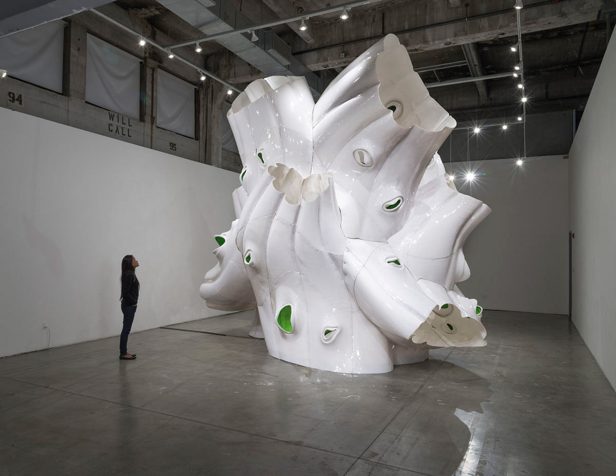 “Apertures”壳结构装置丨美国洛杉矶丨Herwig Baumgartner和Scott Uriu-33