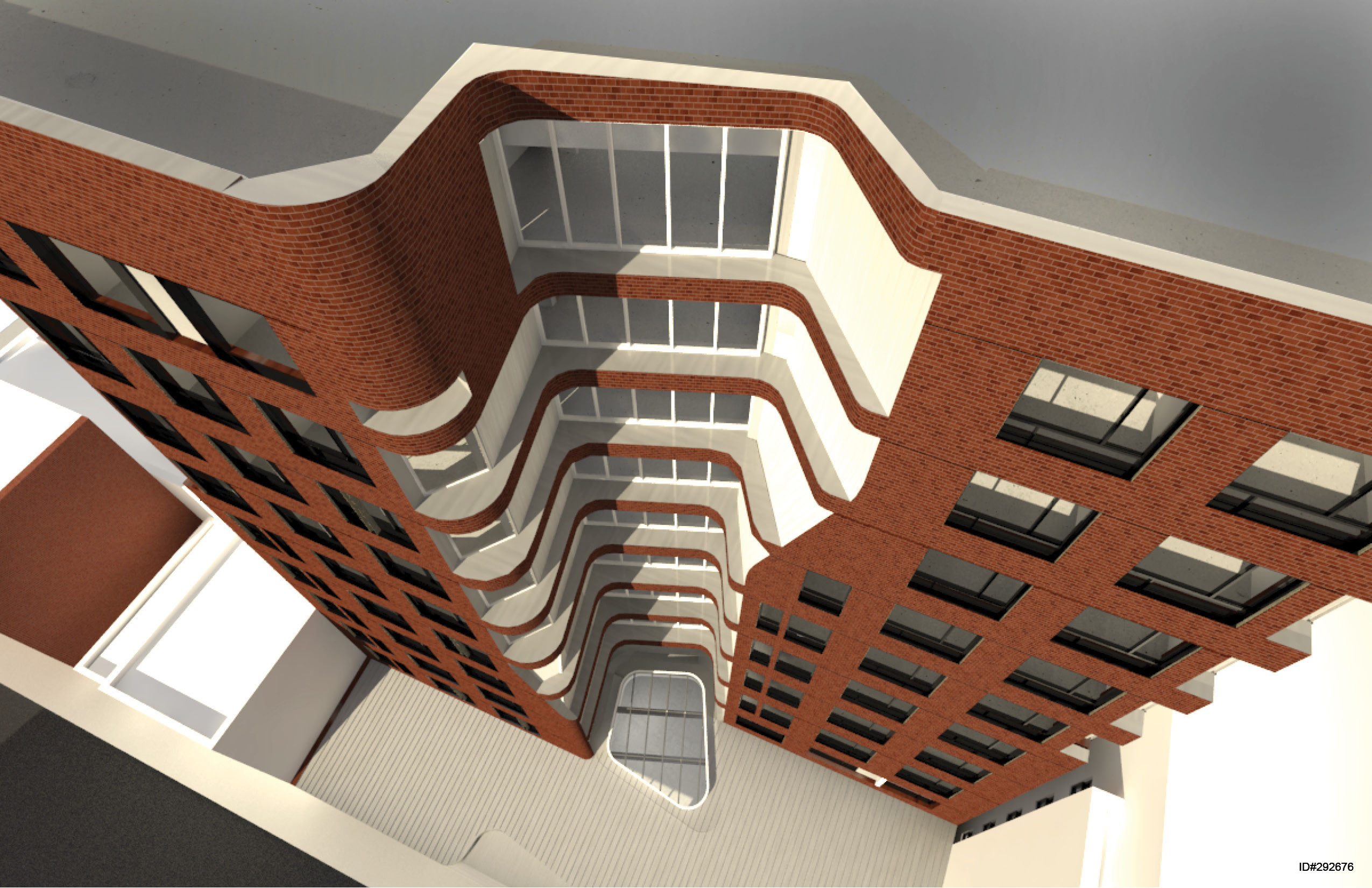 普拉特学生住宅“虚空塔” | 创新共享空间与历史砖校园的融合-16