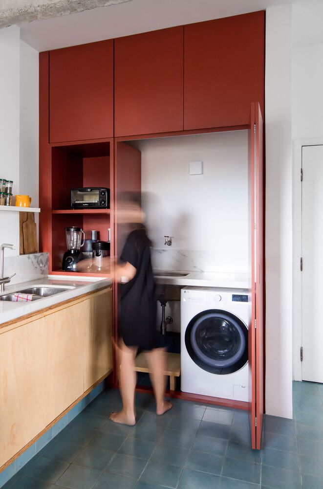 巴西圣保罗 Alameda Barão de Limeira 公寓翻新设计-32