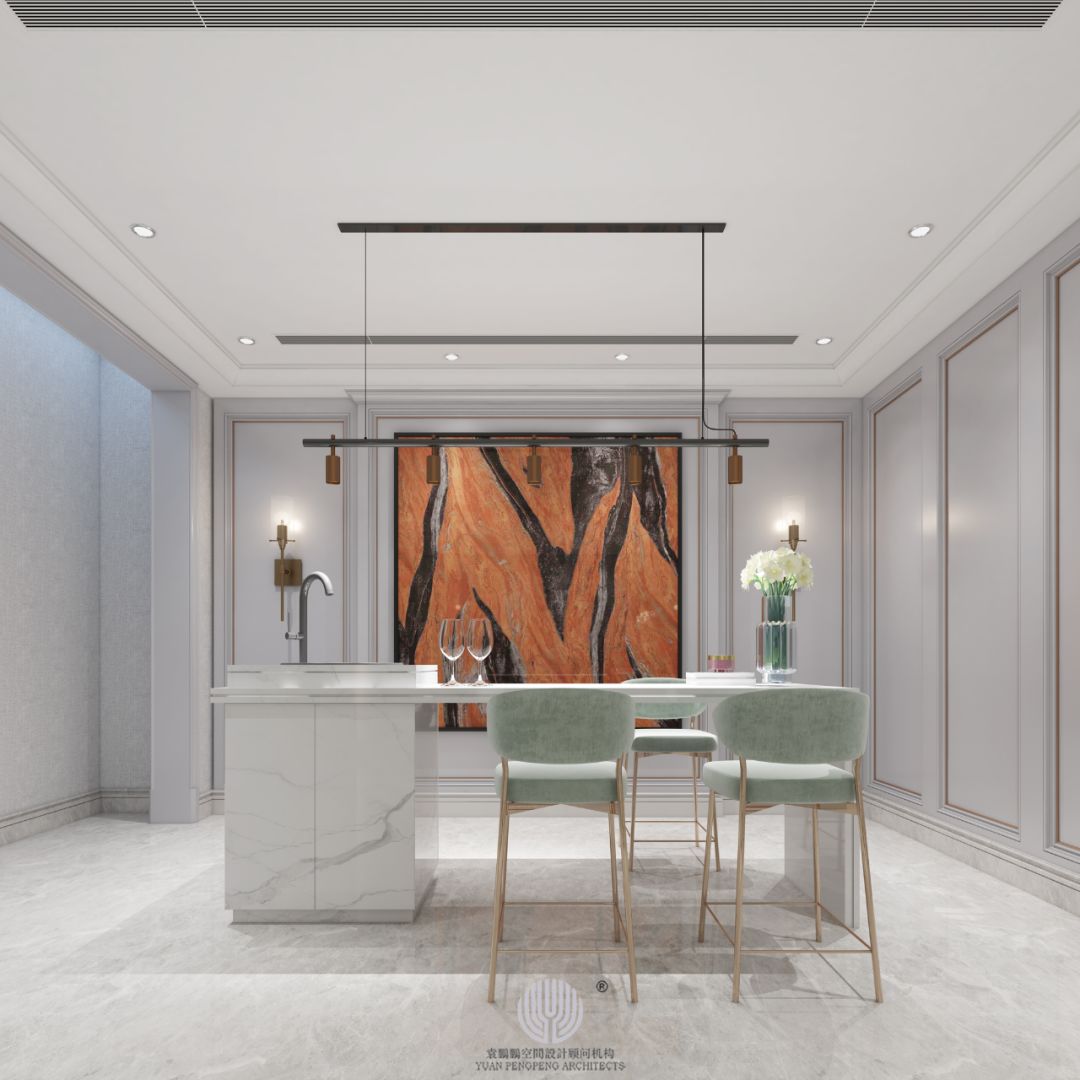 翠绿星岸别墅样板间 | 现代风格的人居空间-70