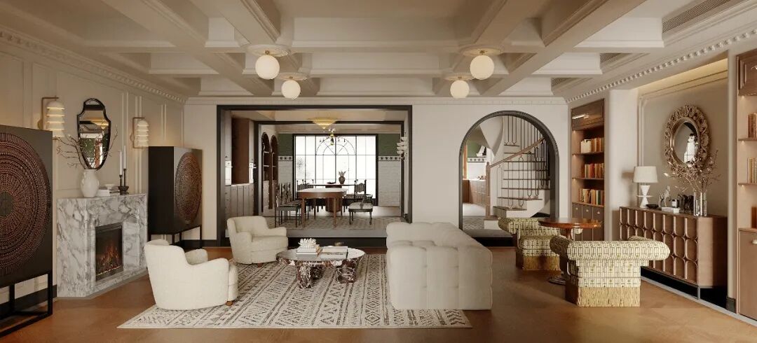 隅间 YUJIAN DESIGN · 莫奈花园丨隅间空间设计工作室-32