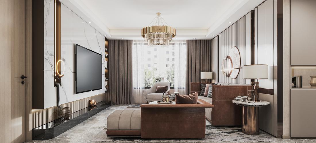 
旭辉雍禾府130平设计案例 -3