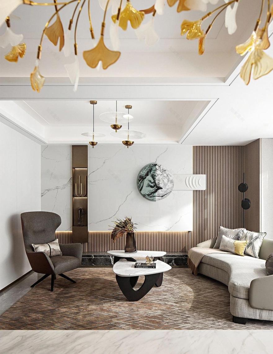 合肥中梁公园万象底复样板间丨中国合肥丨UMA伍玛设计-49