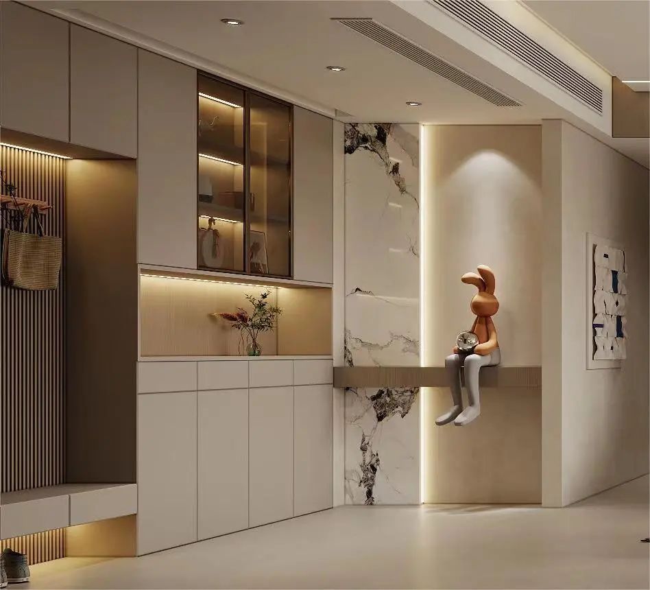 泉州高山花苑现代简约三房丨中国泉州丨华浔品味装饰福建总部-18