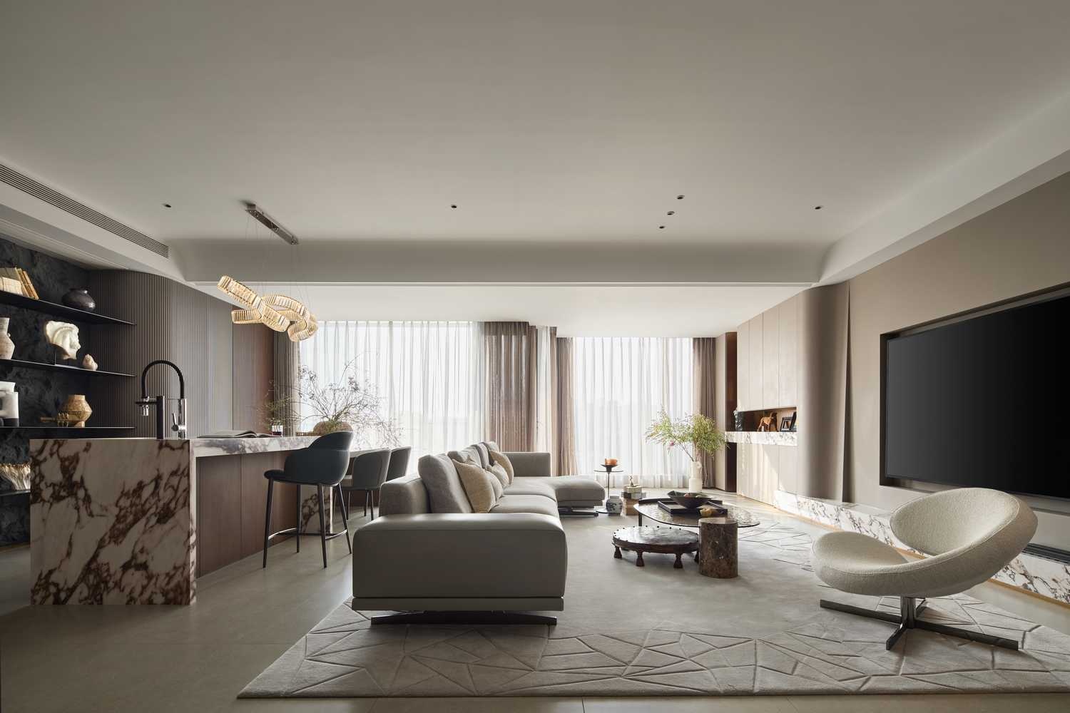 质感为笔 以空间为纸丨中国成都丨尚层装饰那威设计工作室-24